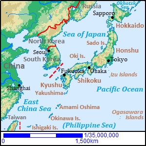 Islands in Japan