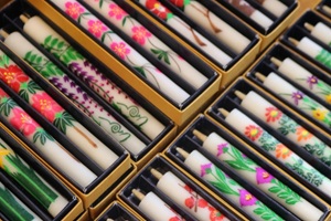 Aizu picture candles