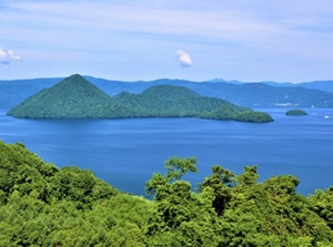 Lake Toya in Hokkaido