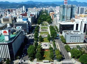 Odori Park in Sapporo