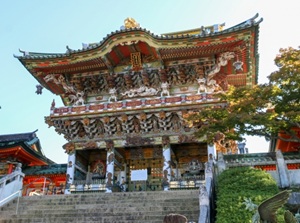 Koyomon gate like Nikko Toshogu