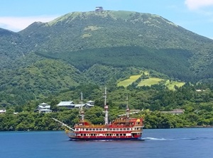 Mt.Hakone and Lake Ashi