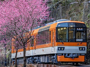 Train of Eizan Railway