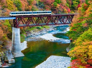Train of Aizu Railway