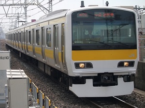 Train of Sobu Line
