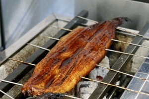 Kabayaki of eel