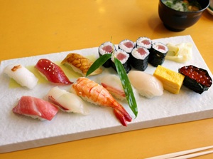 Set of Nigiri-zushi